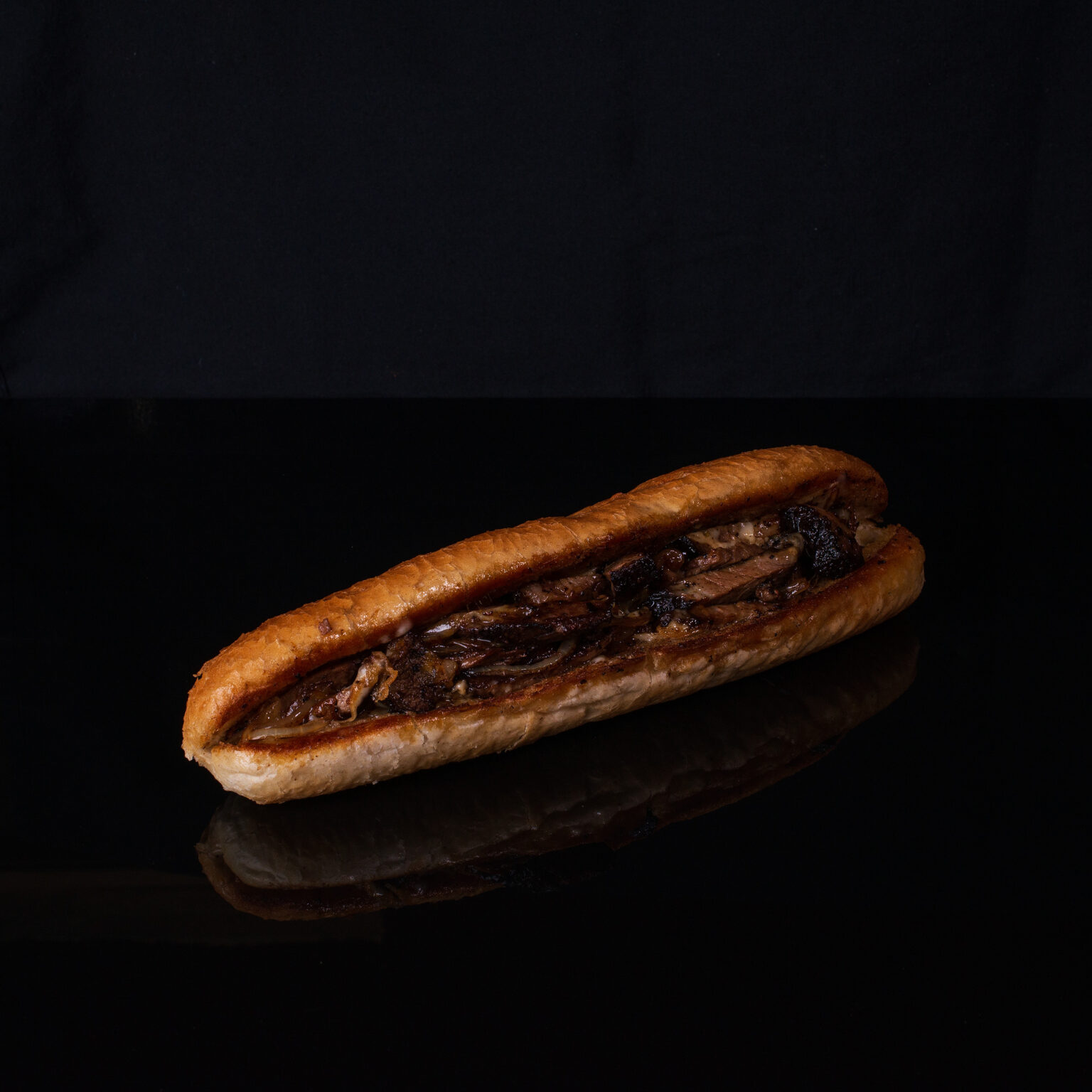 PHILLY BRISKET BAGUETTE